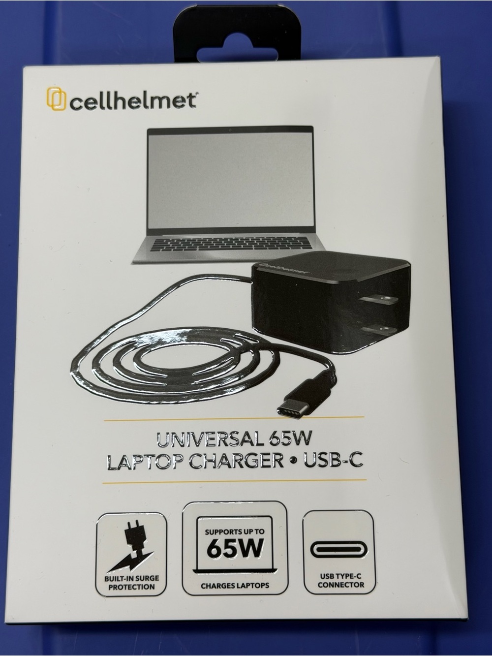 cellhelmet Universal 65W USB-C Laptop Charger